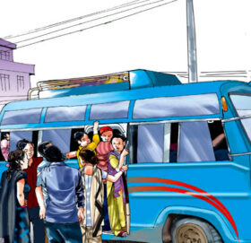 बढ्यो सार्वजनिक यातायातको भाडादर