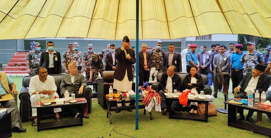 गठबन्धनका शीर्ष नेता निजगढमा, अन्तर्राष्ट्रिय विमानस्थल बनाउने घाेषणा