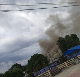 काठमाडौंको भृकुटीमण्डपमा आगलागी