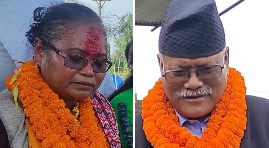 सुनसरी ३ मा विजय गच्छदारलाई पराजित गर्दै एमालेकी भगवती चौधरी विजयी