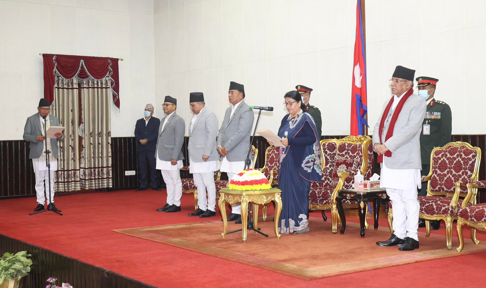 सभामुख देवराज घिमिरेले लिए शपथ