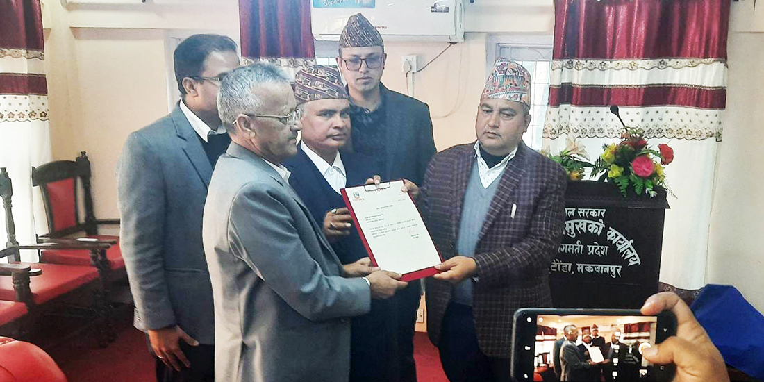 शालिकराम जम्कट्टेल बने वागमती प्रदेशको मुख्यमन्त्री