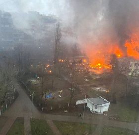 युक्रेनमा हेलिकप्टर दुर्घटनाः गृहमन्त्रीसहित १८ जनाको मृत्यु