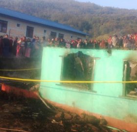 पाँचथरकाे फिदिममा आगलागीः दुई जनाको मृत्यु, ५० लाखको क्षति