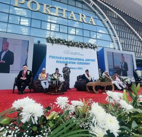 पोखरामा एयरपोर्ट बनाउन चीनसँग धेरै पटक कुरा गरें : प्रधानमन्त्री प्रचण्ड