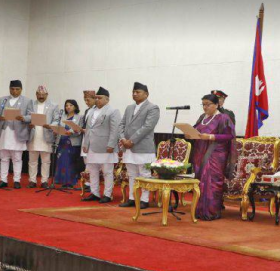 यस्तो छ मन्त्रीहरूको वरियता र कार्य विभाजन