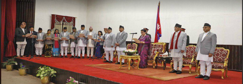 यस्तो छ मन्त्रीहरूको वरियता र कार्य विभाजन