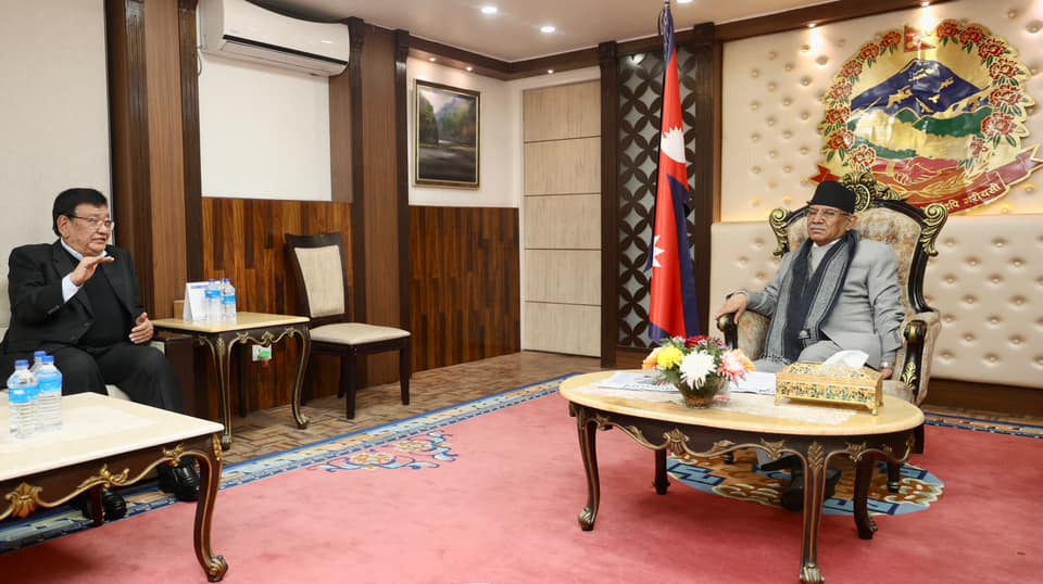 तिलगंगालाई विश्वविद्यालय बनाउने प्रधानमन्त्री प्रचण्डकाे प्रतिवद्धता