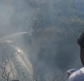 चालक दलसहित ७२ यात्रु सवार यतीको जहाज पोखरामा दुर्घटनाग्रस्त