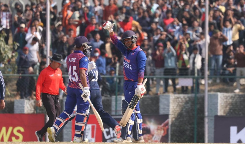 स्कटल्याण्डमाथि नेपालको शानदार जित