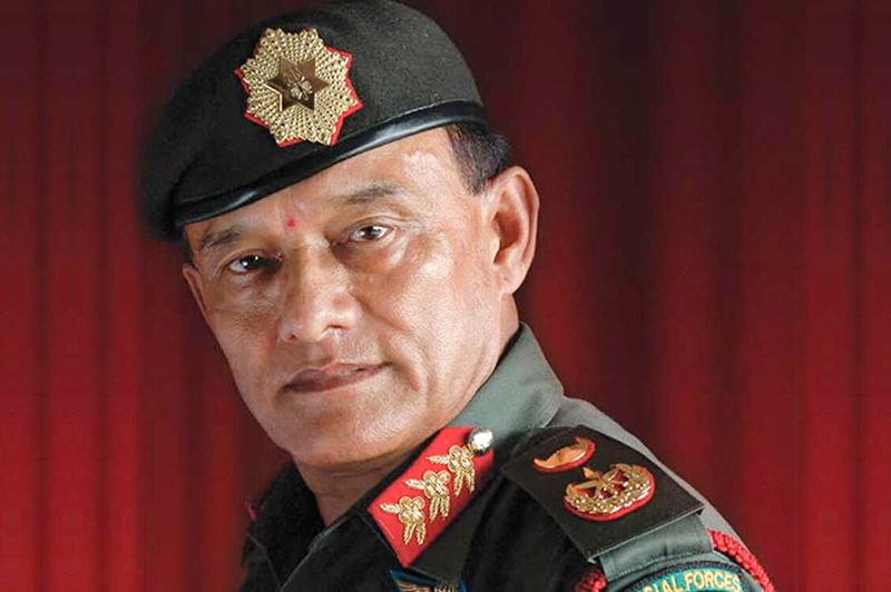 मंगलवारदेखी पुर्व सेनापति कटुवाल आइसियूमा