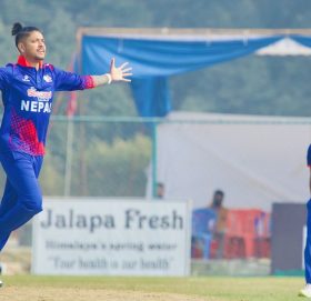 सन्दिप लामिछाने युएई प्रस्थान, भोलिको म्याच खेल्न सक्ने