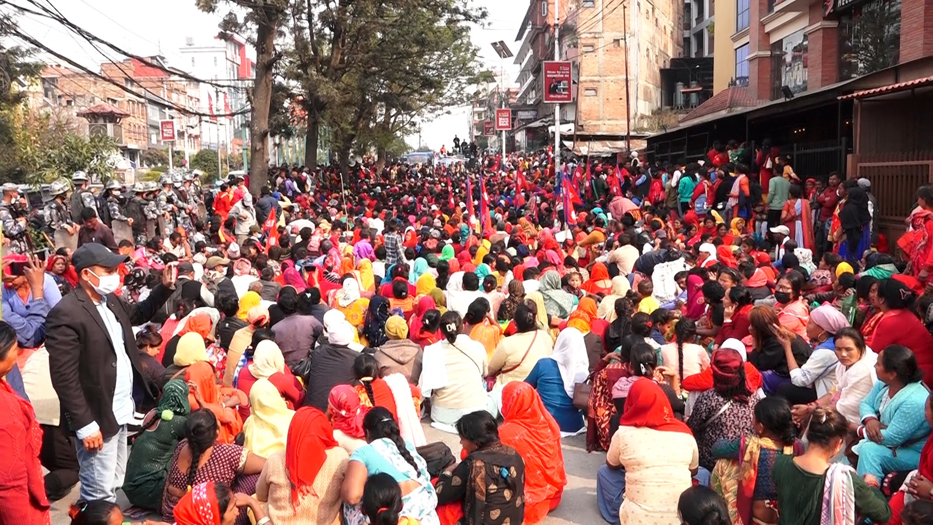 लघुवित्त र मिटरब्याजी पीडित आन्दोलनमा