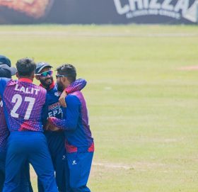 यूएईलाई ९ रनले हराउँदै नेपाल विश्वकप छनोटमा