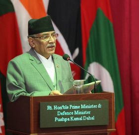 शक्ति राष्ट्रहरूको सामरिक सामर्थ्यको बढोत्तरीले नेपालले सुरक्षा चुनौतीको सामना गर्नुपर्‍यो : प्रधानमन्त्री