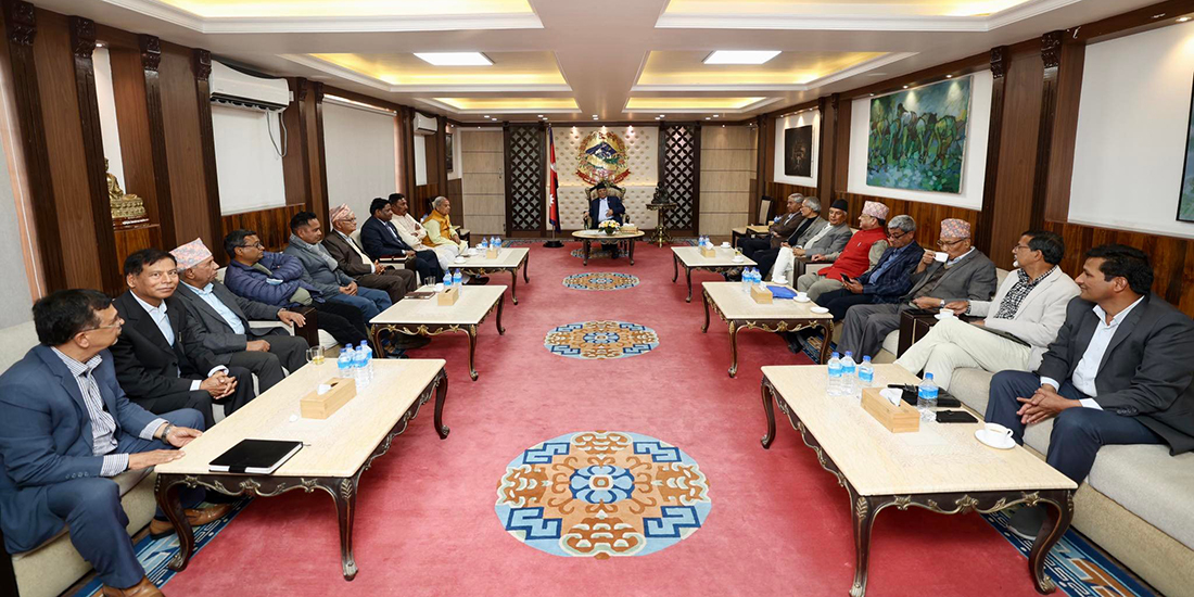 उपराष्ट्रपतिको उम्मेदवार टुंग्याउन आठ दलीय गठबन्धनको बैठक बस्दै