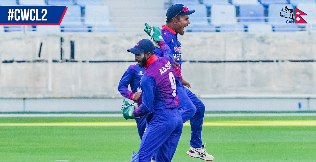 युएईमाथि नेपालको रोमाञ्चक जित