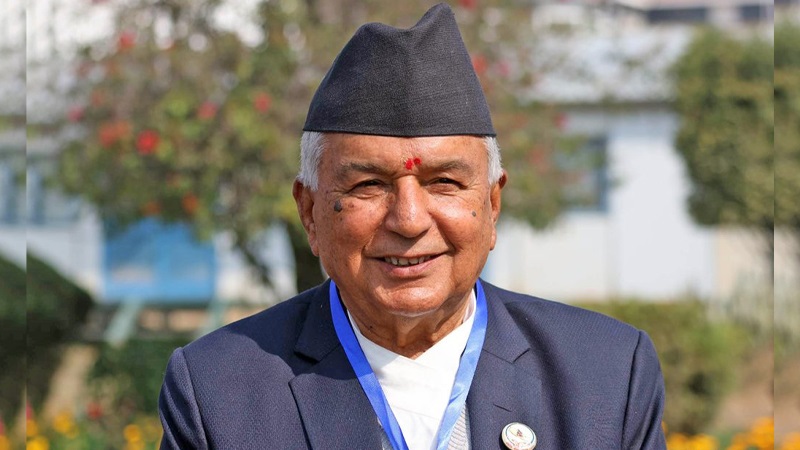 यस्तो छ राष्ट्रपतिले टीका लगाइदिने समय