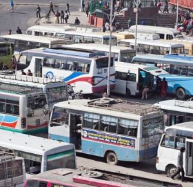 सार्वजनिक सवारी साधनको गाडी भाडा घट्यो