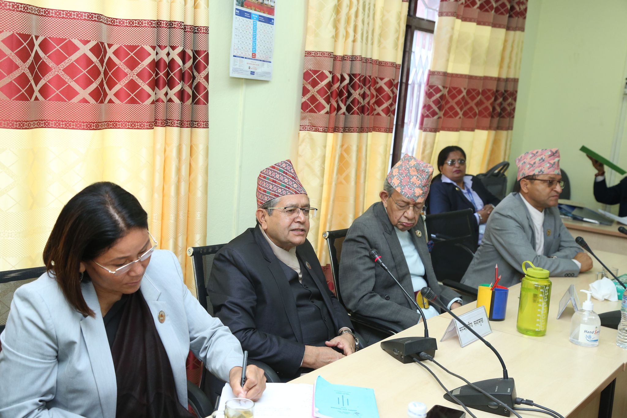 सुनवाई समितिको बैठकमा सभामुख र राष्ट्रियसभा अध्यक्ष उपस्थित