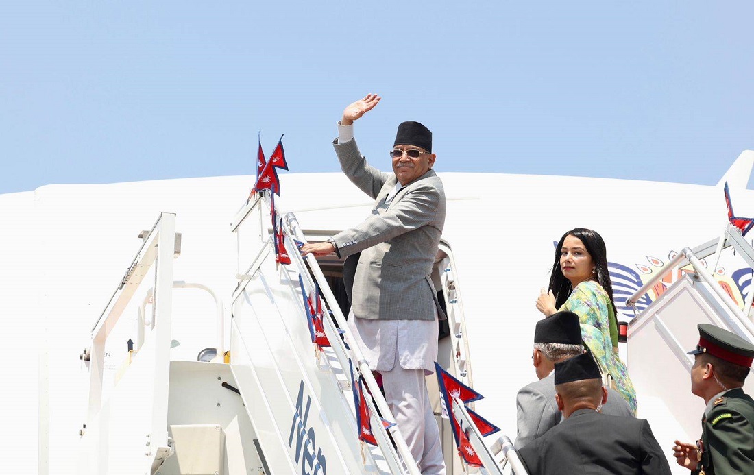 प्रधानमन्त्री प्रचण्ड र भारतीय समकक्षी मोदीबिच भेटवार्ता हुँदै, यस्तो छ सेडुअल