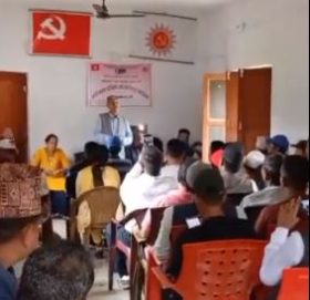 भीम रावल पुनः एमालेमा भए सक्रिय, अछाममा गरे कार्यकर्ता भेला