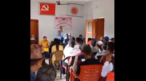 भीम रावल पुनः एमालेमा भए सक्रिय, अछाममा गरे कार्यकर्ता भेला