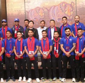 एसीसी इमर्जिङ एसिया कपका लागि नेपाली क्रिकेट टोलीको विदाई