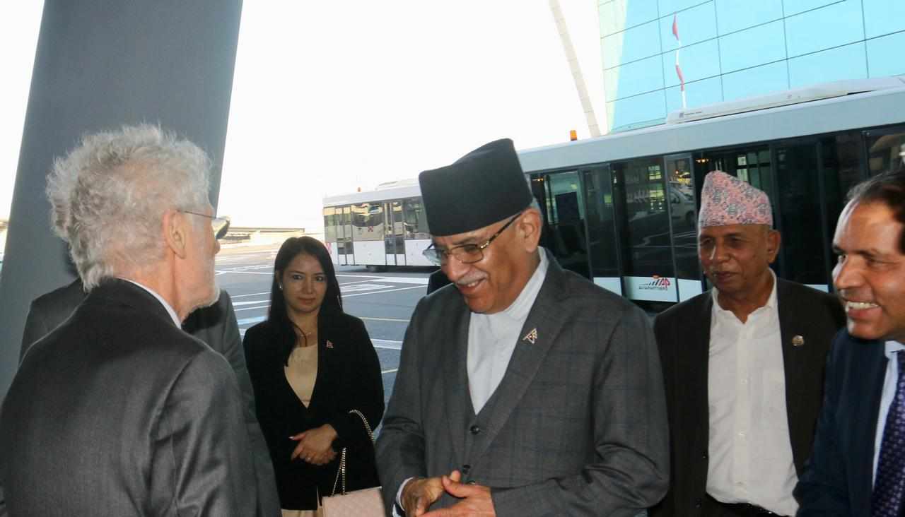 प्रधानमन्त्री प्रचण्ड रोममा