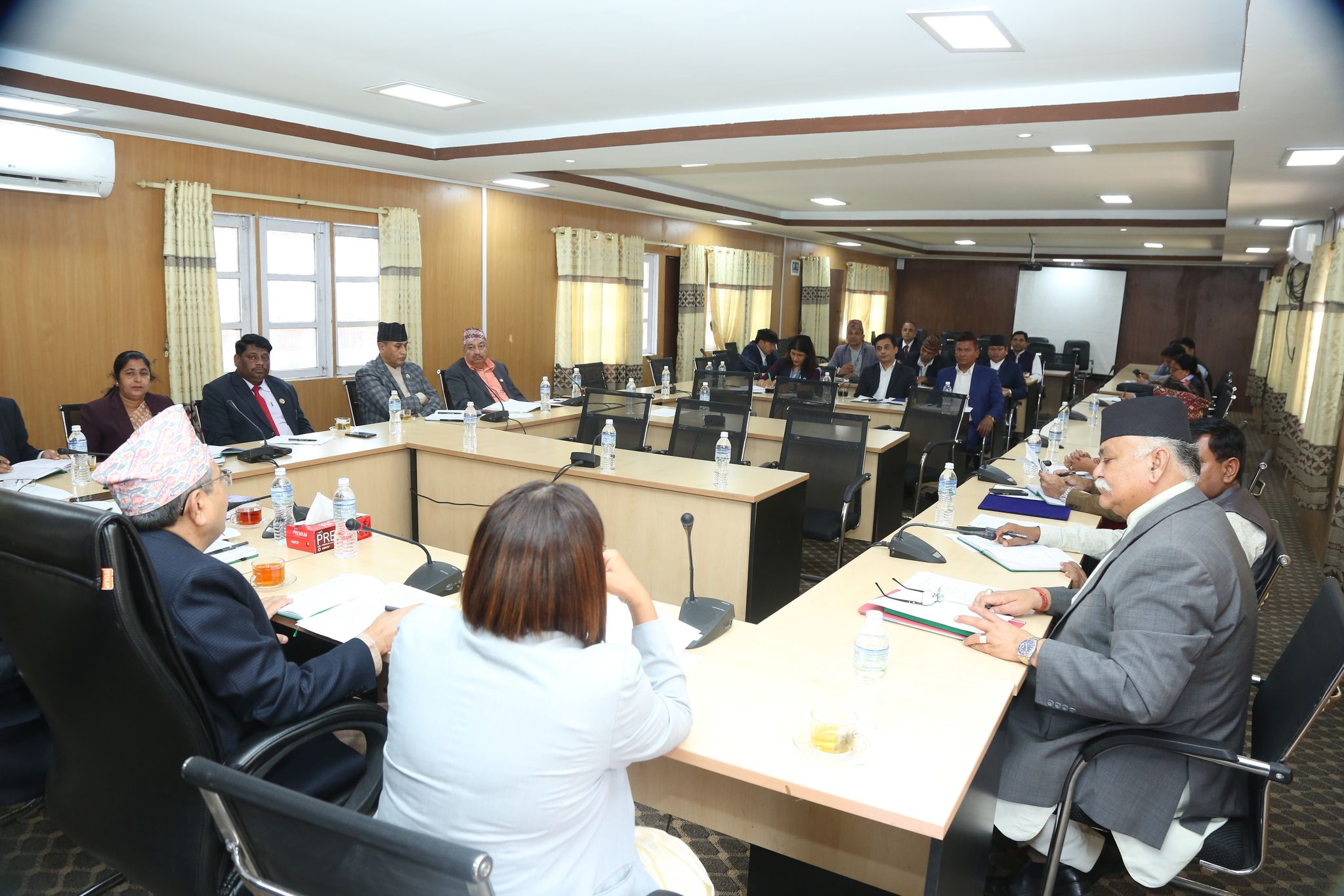 सभामुख घिमिरे र संसदीय समितिका सभापतिहरुबीच छलफल