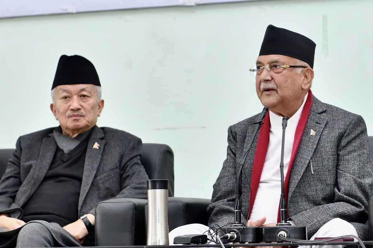 नेम्वाङ पार्टीको उपाध्यक्ष मात्र होइन, हितैषी मित्र र सुख दुःखको साथी हुनुहुन्थ्यो : ओली