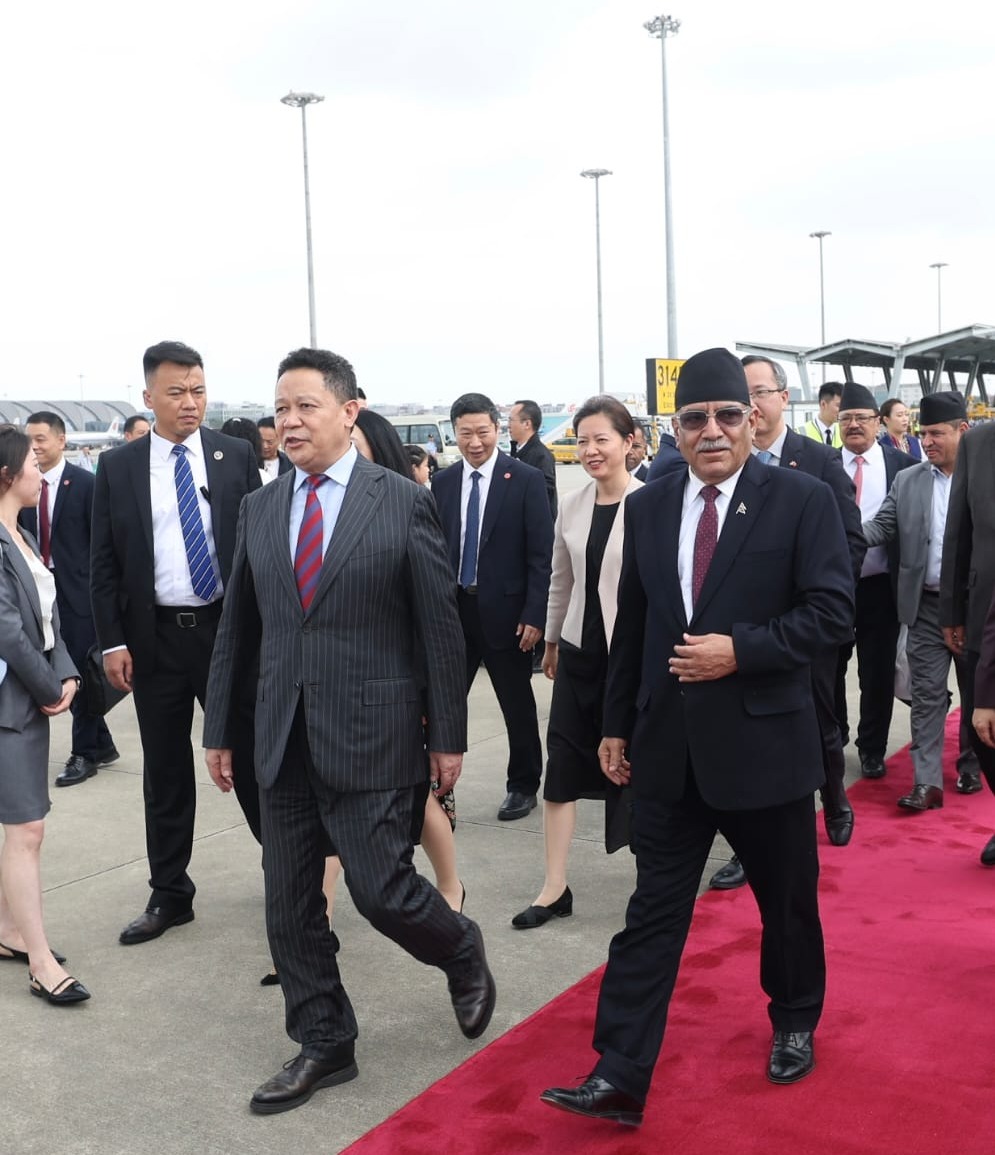 आज १५ दिन पछि प्रधानमन्त्री प्रचण्ड स्वदेश फर्कदै