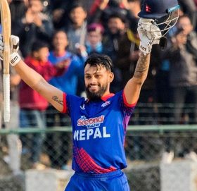 एक दिवसीय क्रिकेटमा कुशल भुर्तेलले बनाए हजार रन ‍