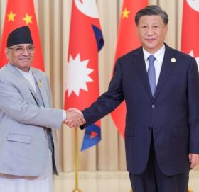 नेपालसँगको द्विपक्षीय सम्बन्ध विकासको रणनीतिमा जोड्न चाहान्छु : चिनियाँ राष्ट्रपति