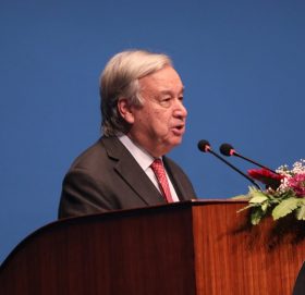 नेपालले शान्ति स्थापनामा मौलिक अभ्यास गरेको छः गुटेरेस