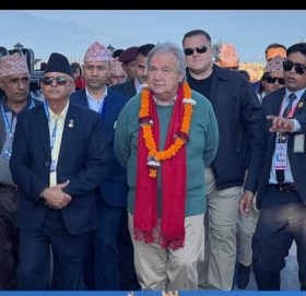 महासचिव गुटेरेसद्वारा पुम्दीकोटको अवलोकन, फेवातालमा नौका विहार