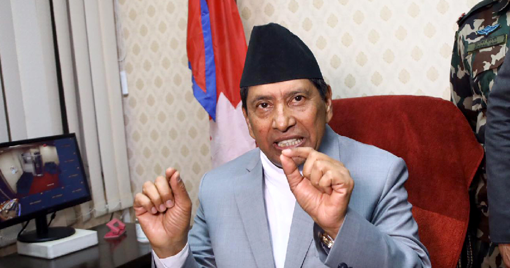 विमानस्थल घटनाको विषयमा प्रतिवेदनअनुसार कारबाही गर्छाैँ : गृहमन्त्री श्रेष्ठ