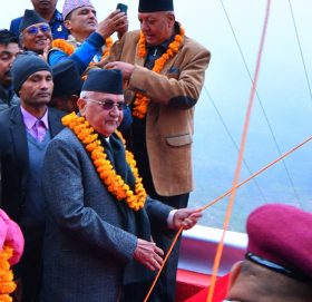 संकल्प यात्राले राष्ट्रिय शक्ति निर्माणमा जागरण पैदा गर्छ : अध्यक्ष ओली