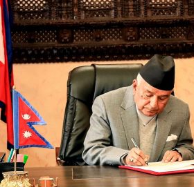 राष्ट्रपति पौडेलद्धारा संसदको हिउँदे अधिवेशन आह्वान