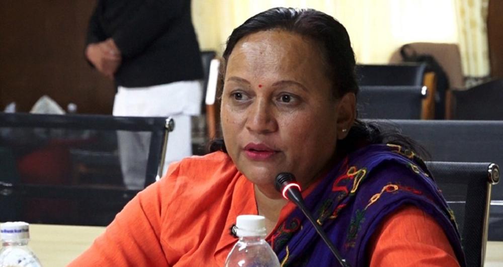 राष्ट्रपतिबाट राष्ट्रियसभामा दुर्गा पौडेललाई मनोनित गर्न जनमोर्चाको प्रस्ताव