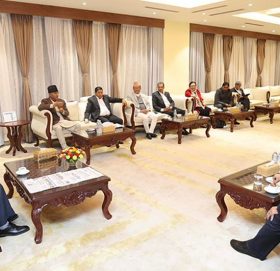 राष्ट्रियसभामा सत्ता गठन्धनका उम्मेदवारलाई जिताउन शीर्ष नेताहरुको अपिल