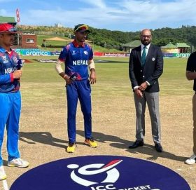 नेपालले अफगानिस्तानविरुद्ध पहिला बलिङ गर्दै