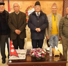 प्रधानमन्त्री प्रचण्डले भने : देश बनाउने जिम्मा हामी सबैको हो