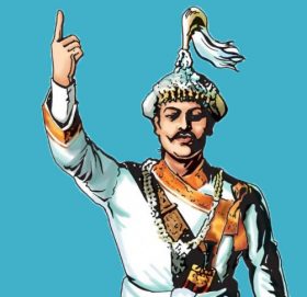 सिंहदरबार पुगेर आज पृथ्वीनारायण शाहको शालिकमा माल्यार्पण गर्दै राष्ट्रपति