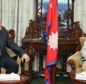 विपिनको रिहाइका लागि सभामुखले गरे इसराइलका राजदूतसँग अपिल