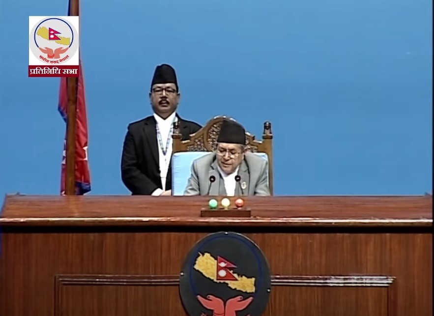 आउँदो सोमबार प्रधानमन्त्रीलाई जवाफ दिन सभामुखको निर्देशन