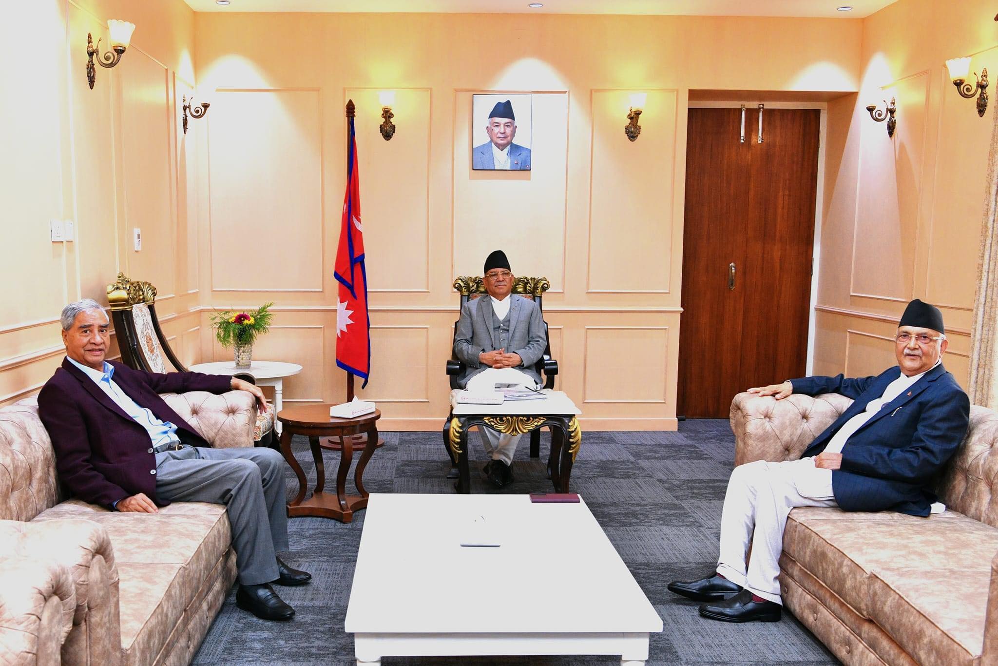 टीआरसी विधेयक अघि बढाउन प्रचण्ड, देउवा र ओली सहमत