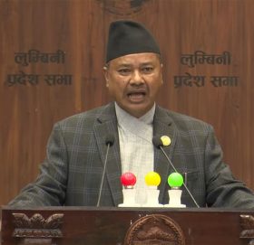 लुम्बिनीका मुख्यमन्त्री चौधरीले दिए राजीनामा