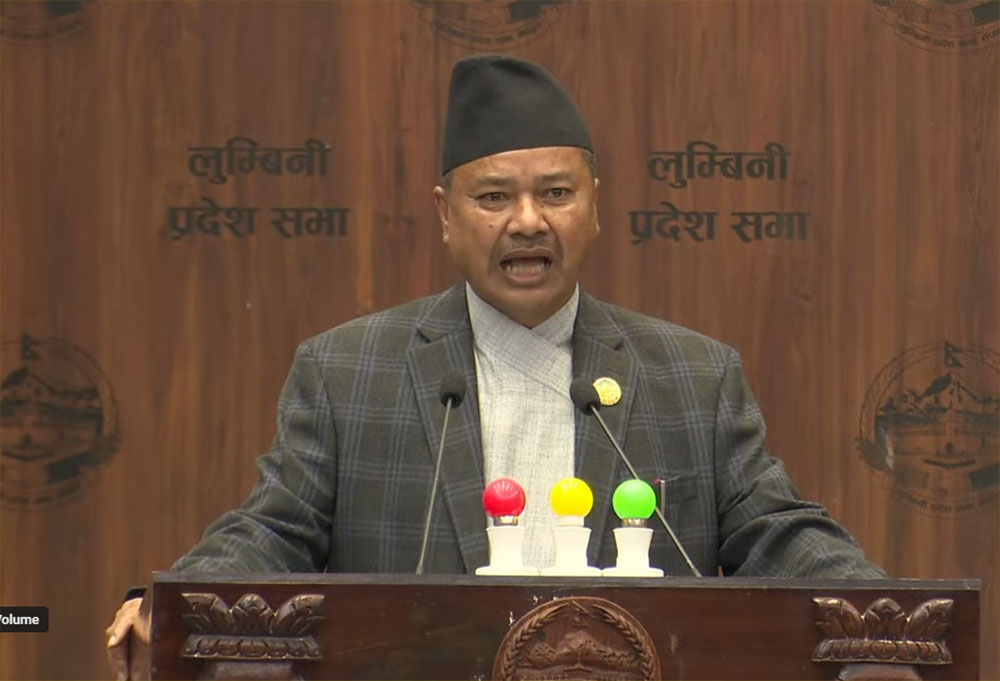 लुम्बिनीका मुख्यमन्त्री चौधरीले दिए राजीनामा