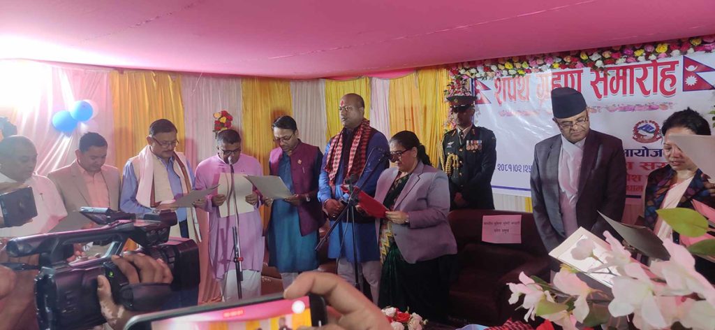 मधेशका नवनियुक्त मुख्यमन्त्रीले गरे जम्बो मन्त्रिपरिषद गठन